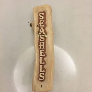 Seashell Wood Carving(Seashells Words)