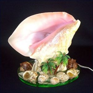 Table Lamp (Pink Conch)