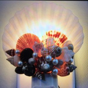 NightLite Lamp(White Scallop1)