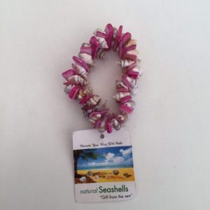 Shells Bracelet(Nassa)Pink