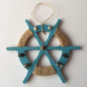 Decorative SAILOR WHEEL Shape