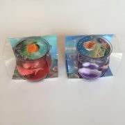 Shells Gel Wax Candles(Red/Purple)