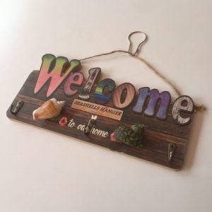 Art Board Seashells Hanger(WELCOME)