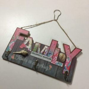 Art Board Seashells Hanger(FAMILY)