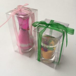 Shells Gel Wax Candles(Glass) Set of 2