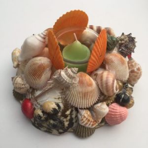 Seashells Candles Holder(Mix Shells)
