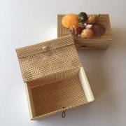 Bamboo Box 17.5cmx10.5cmx7cm,Weight 87grams