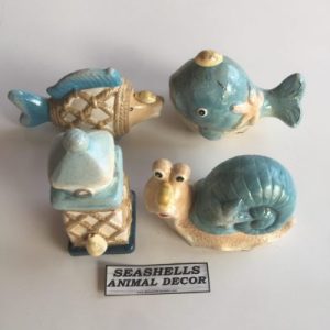 Sealife Animal Decor(Set of 4)
