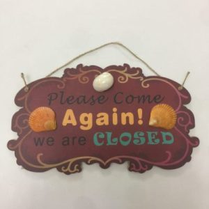 Signage Board(Closed)13”x8”