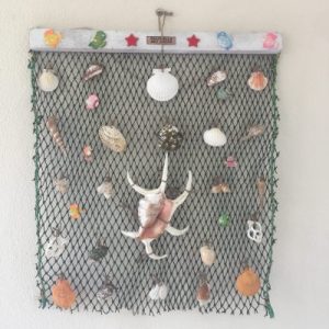 Seashells Fishnet Decor M(24” x 28")