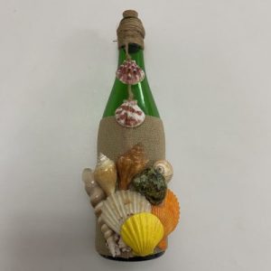 Seashells Bottle Decor (Artistic Home)